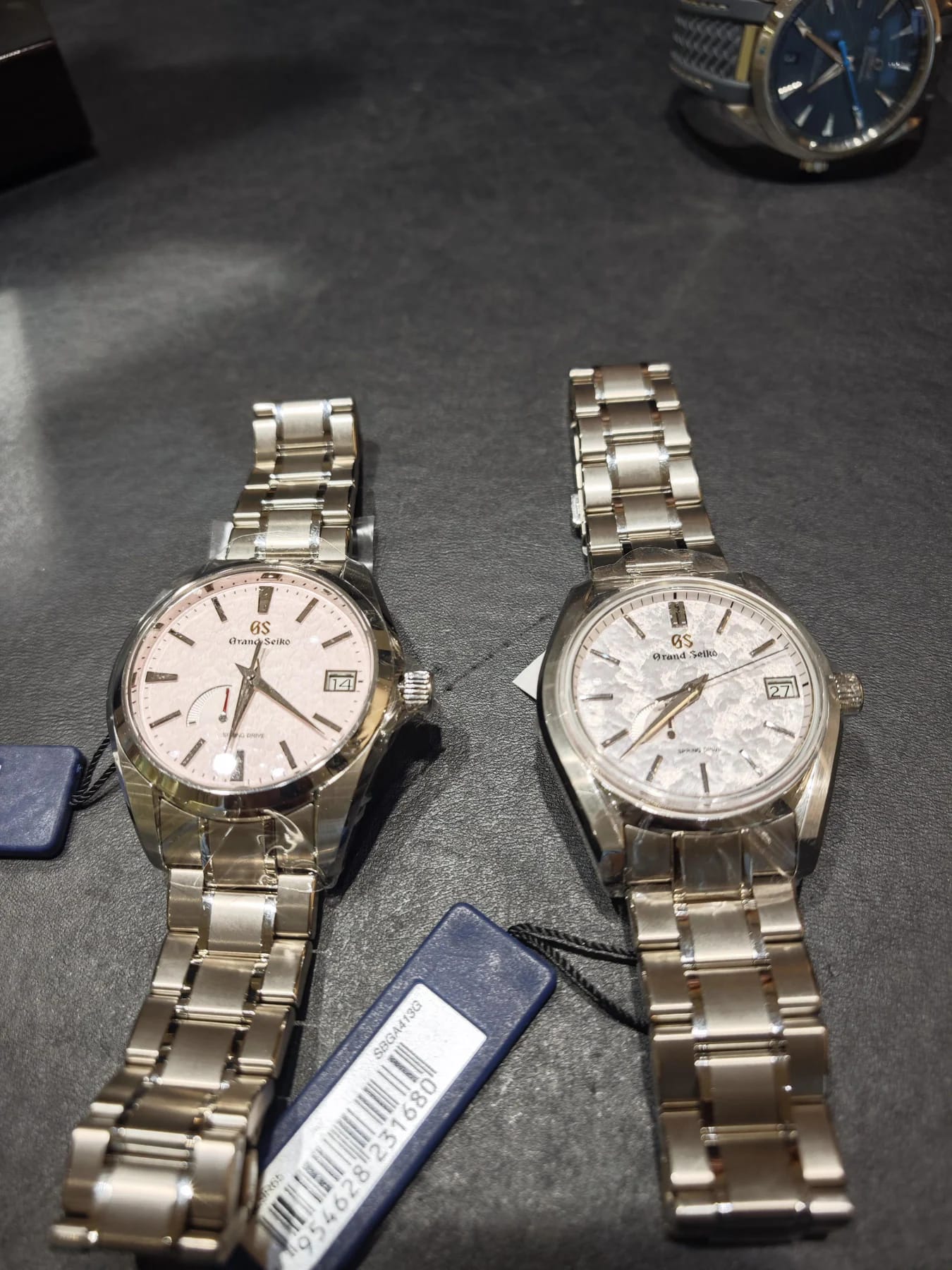 Zifferblattdesigns von Grand Seiko Shunbun und Snowflake