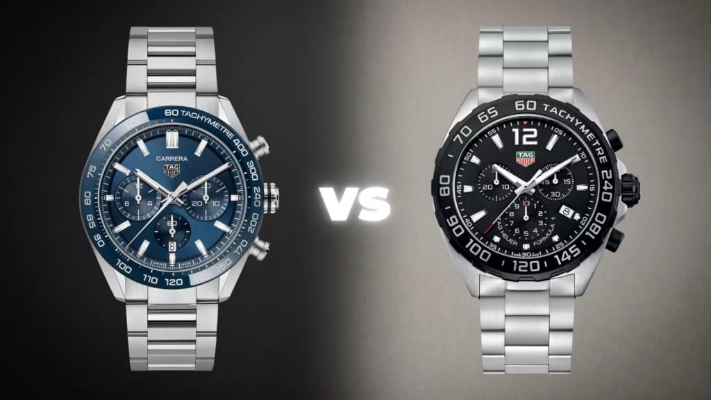 TAG-Heuer-Carrera- und Formula-1-Uhren