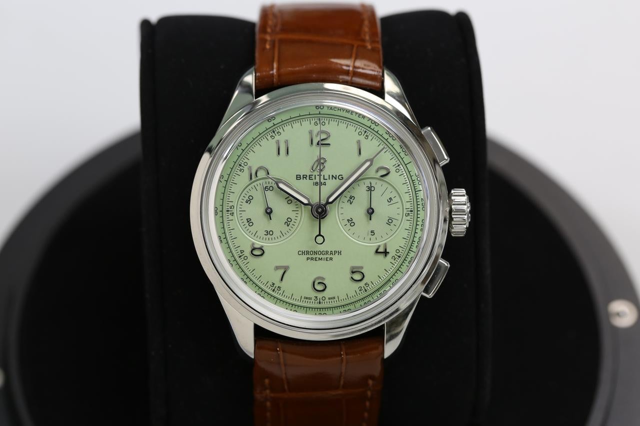 Breitling Top Time Premier B09 Chronograph Neuzustand Uhr und Armband nur, AB0930D31L1P1 — 2 von 10