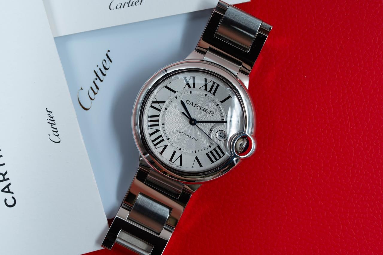Cartier Ballon Bleu de Cartier 42mm 2025 New 99 Percent Full Set, WSBB0049 — 1 of 9