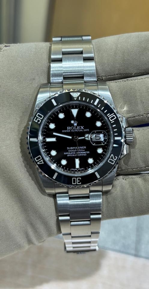 Rolex Submariner Date 40mm nerezová ocel černý ciferník krabice papíry, 116610LN — 1 z 10