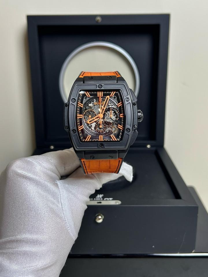 Hublot Spirit of Big Bang All Black Orange, 601.CO.0190.LR — 1 z 5
