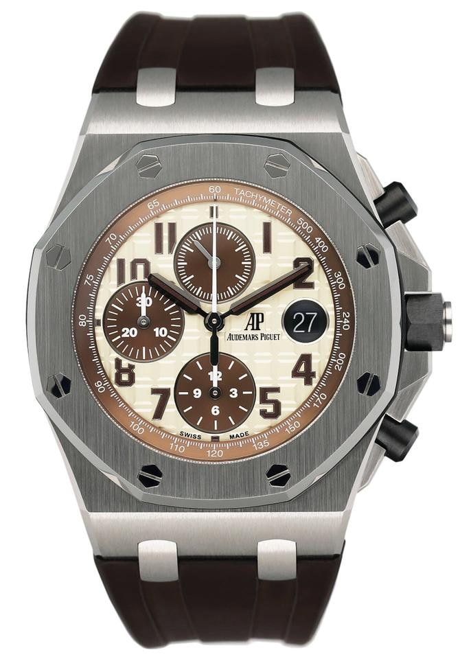 Audemars Piguet Royal Oak Offshore Safari pánské hodinky s krabičkou a doklady, 26470ST.OO.A801CR.01 — 1 z 7