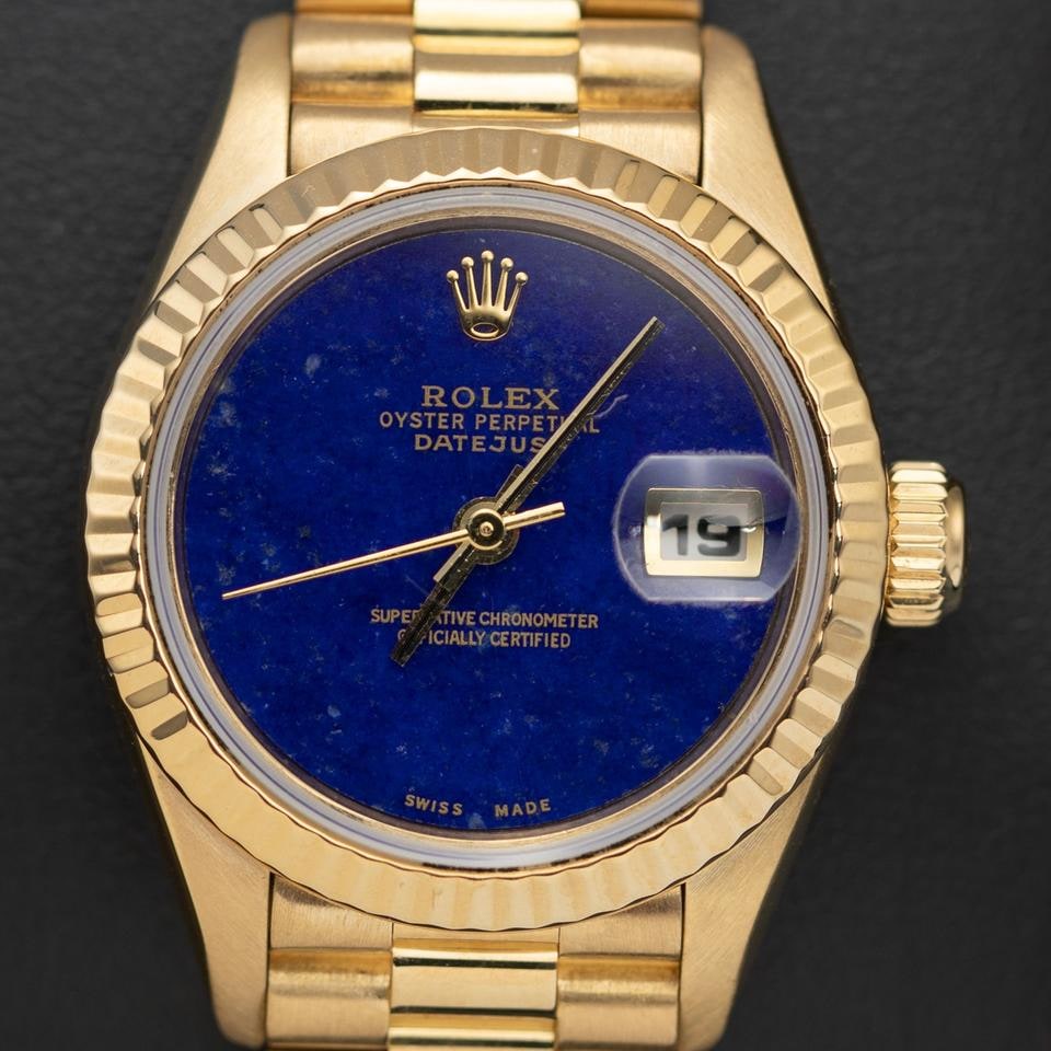 Rolex Lady Datejust ciferník Lapis ocenění, 69178 — 1 z 9
