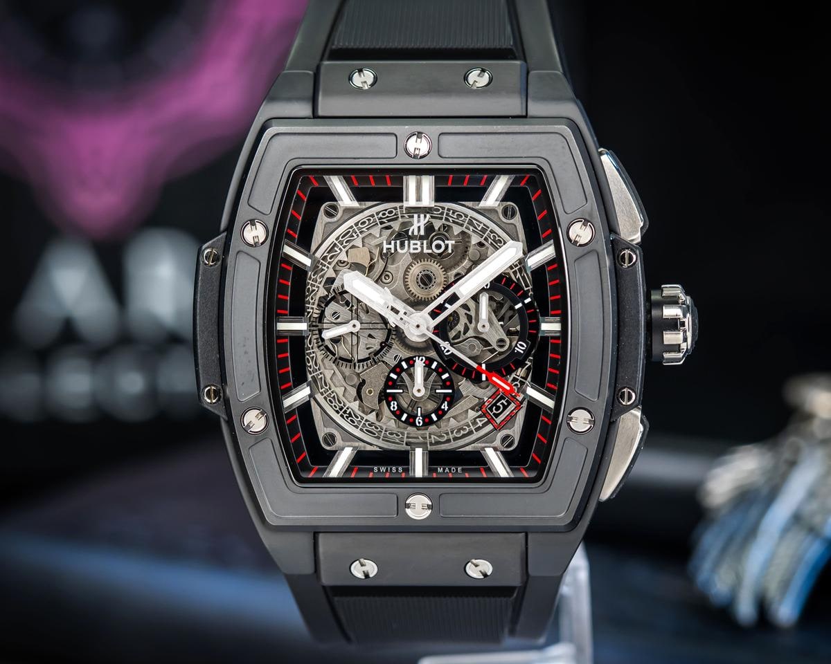 Hublot Spirit of Big Bang Black Magic Chronograph Box und Papiere, 601.CI.0173.RX — 1 von 15