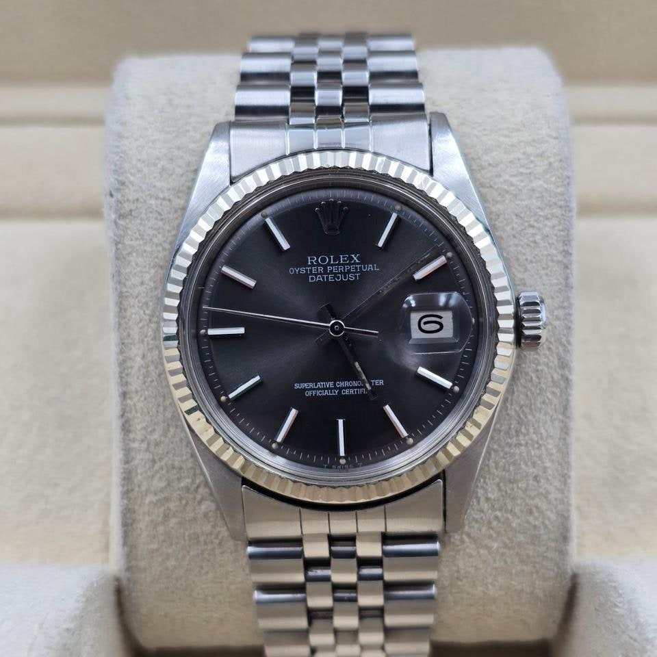 Rolex Datejust 36 nerezová ocel tovární Grey Ghost dial Jubilee, 1601 — 1 z 8