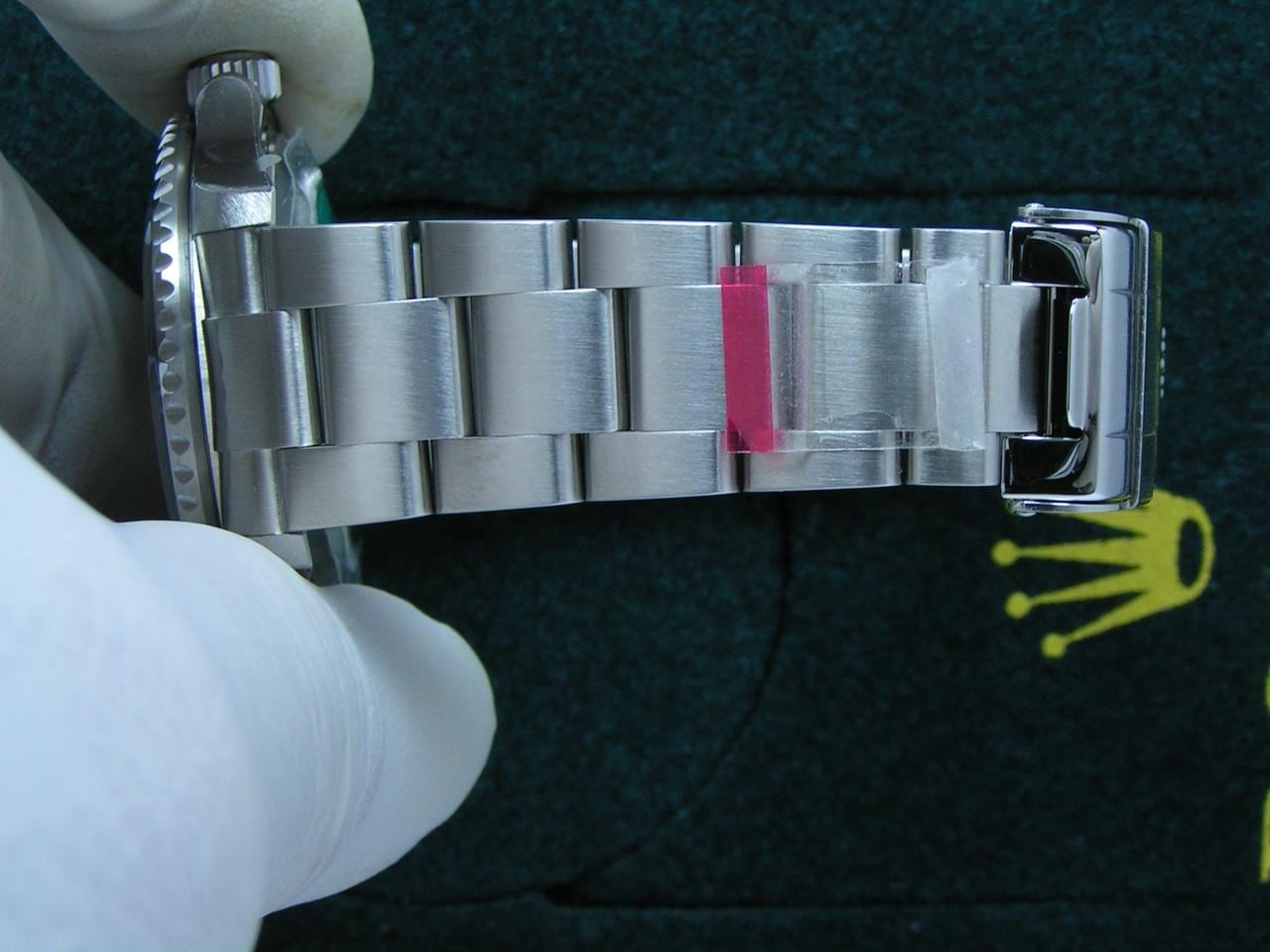 Rolex Submariner Date Kermit NOS samolepky krabice papíry černý ciferník zelená luneta 2008, 16610LV — 2 z 16