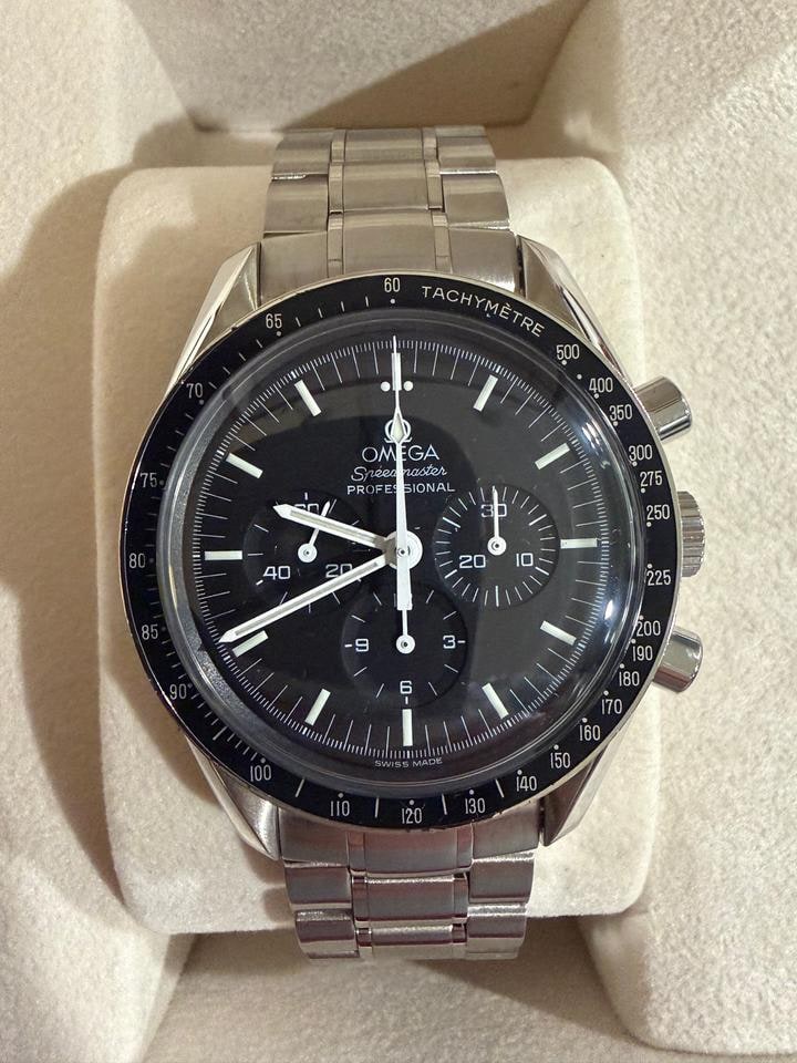 Omega Speedmaster Professional Moonwatch Calibre 1861 Kompletní sada, právě servisováno u Omega, 3570.50.00 — 1 z 15
