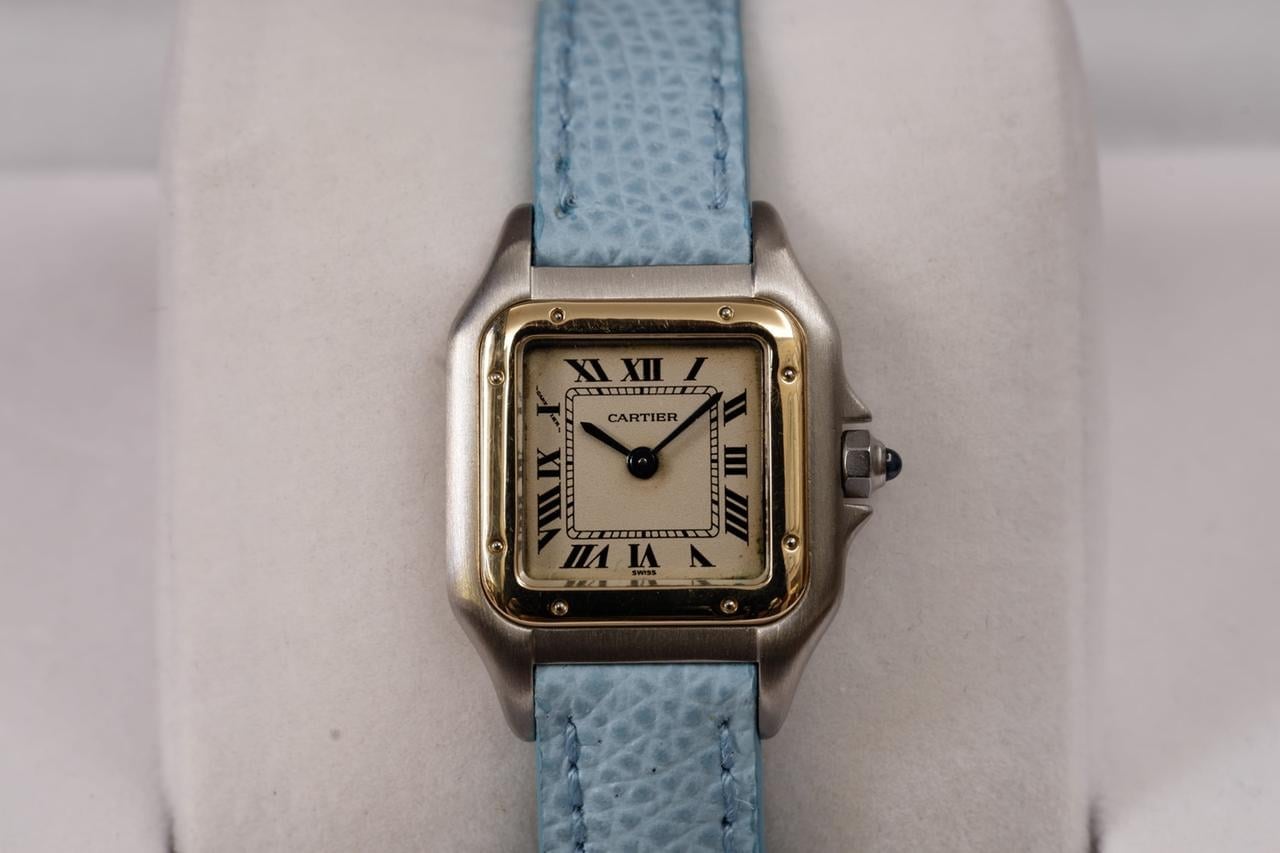 Cartier Panthère ocel a zlato dámské s překlápěcí sponou, 1120 — 2 z 8