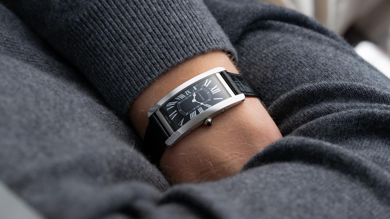 Cartier Tank Cintrée NSO Platin, QOMU32 — 1 von 11