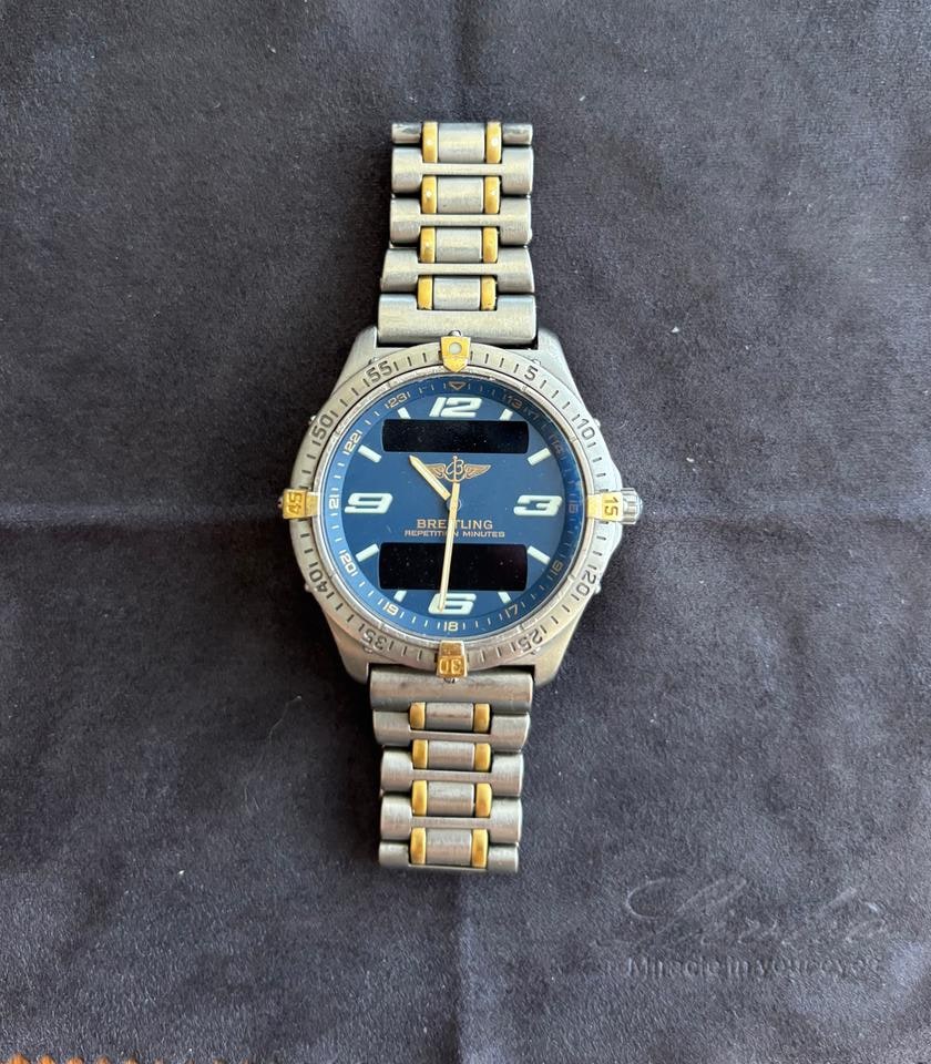 Breitling Aerospace Repetition Minutes Titanium Blau, F65062 — 1 von 7
