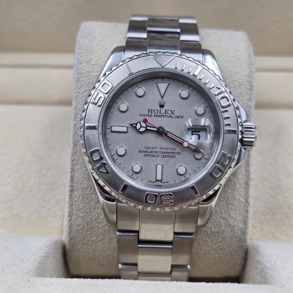 Rolex Yacht Master 40 platinový ciferník ocel Oyster 2006, 16622 — 1 z 8