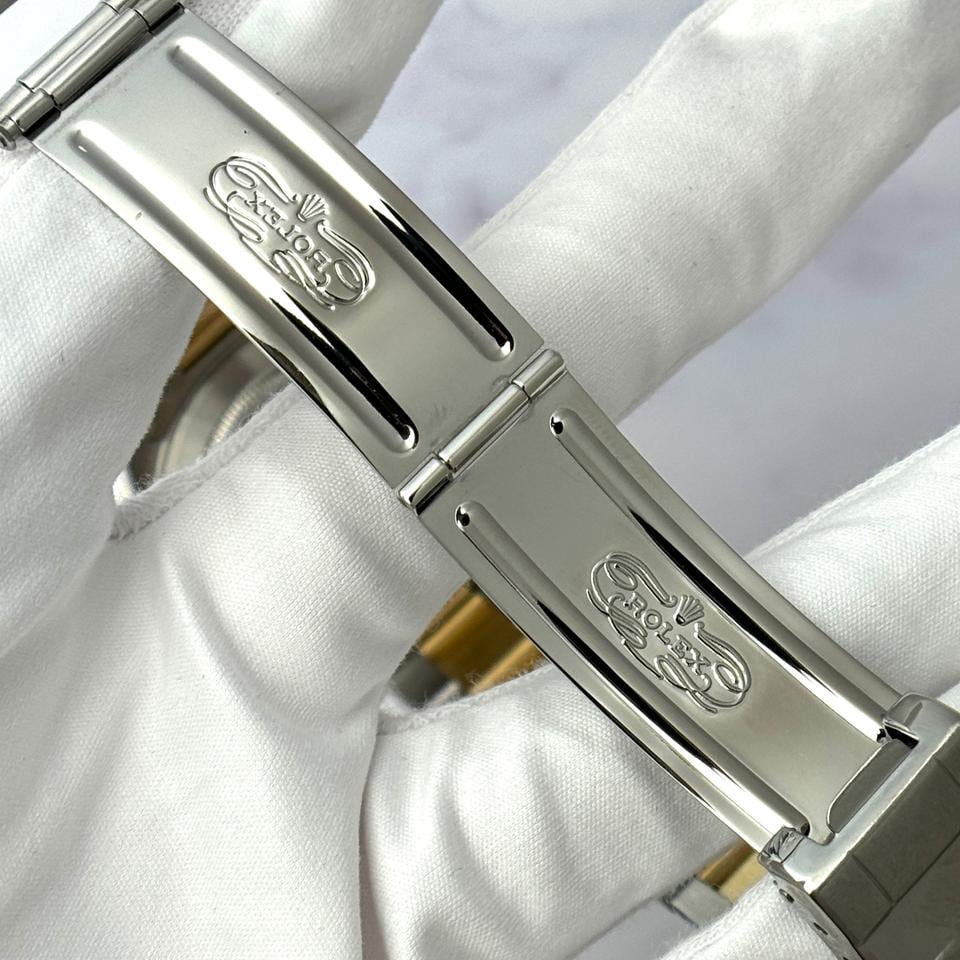 Rolex Submariner Date 40mm dvoubarevné žluté zlato modrá luneta ciferník Oyster originální krabice 1990, 16613 — 2 z 14