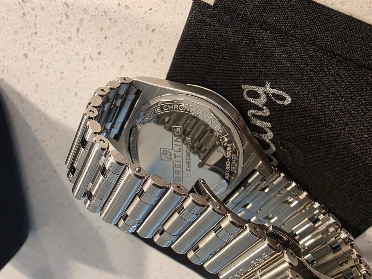 Breitling Chronomat Automatik 36 Sehr guter Zustand mit Papieren, A10380 — 2 von 7