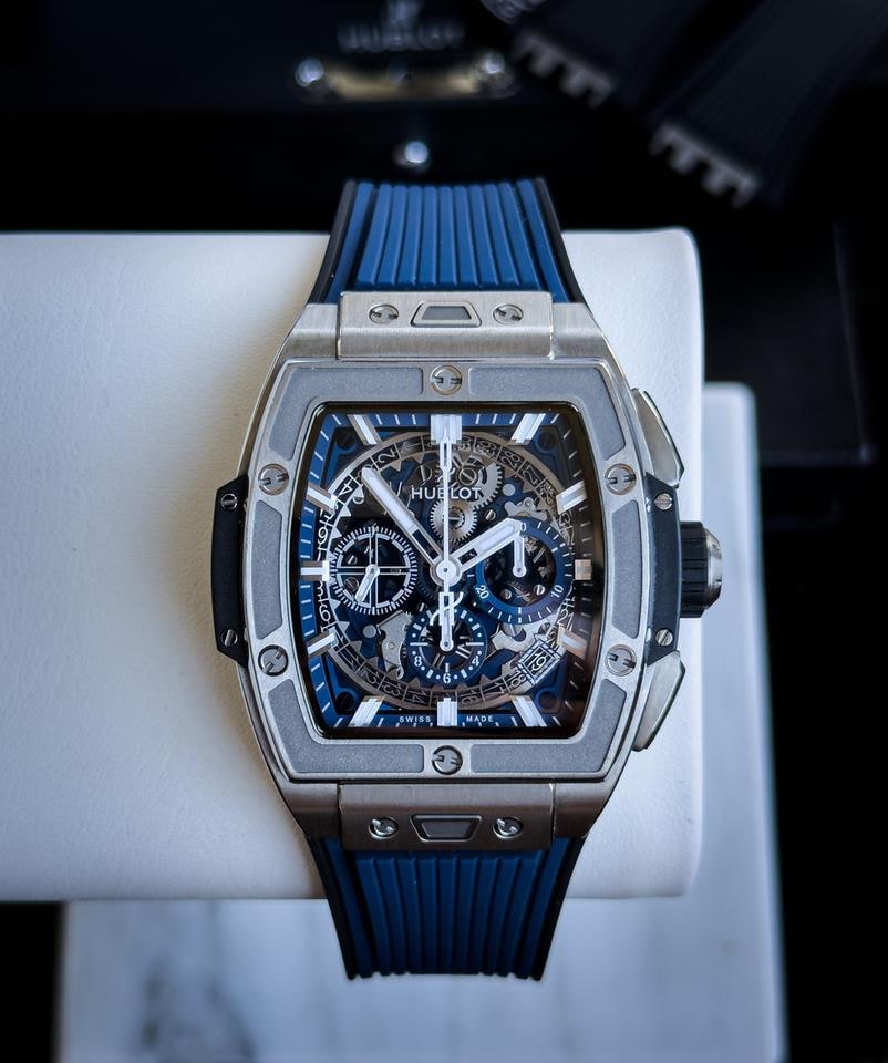 Hublot Spirit of Big Bang Blau 42mm Full Set Extra Armband, 642.NX.7170.RX — 1 von 19