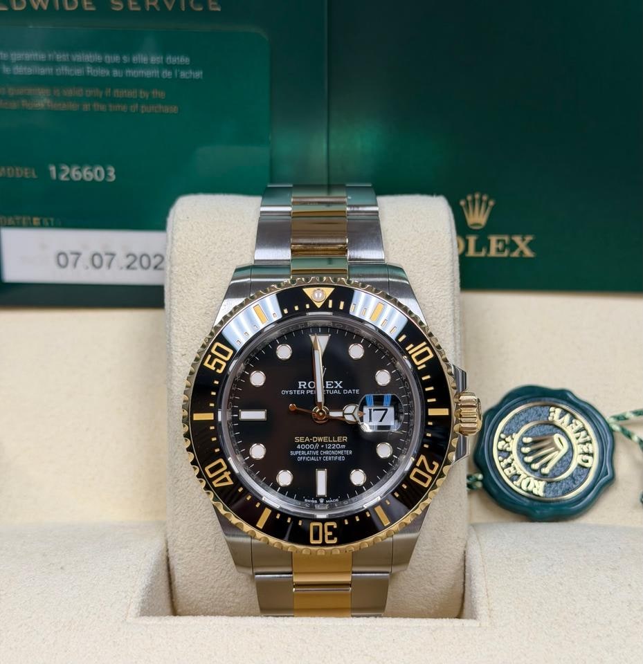 Rolex Sea Dweller 43mm Complete Set 2023, 126603 — 1 of 12