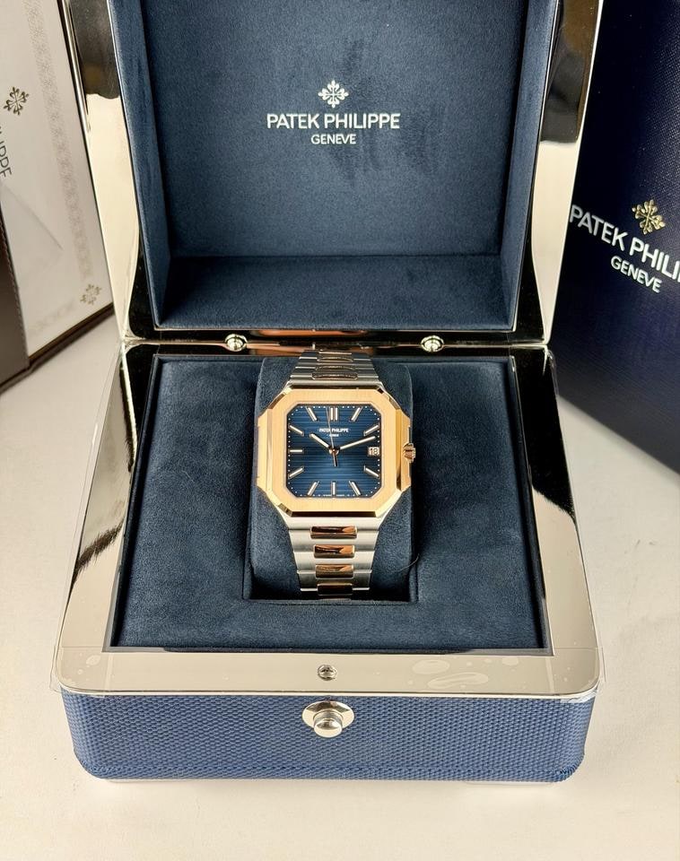 Patek Philippe Cubitus Blue Index Blue Strap Unworn 2026, 5822P-001 — 1 of 8