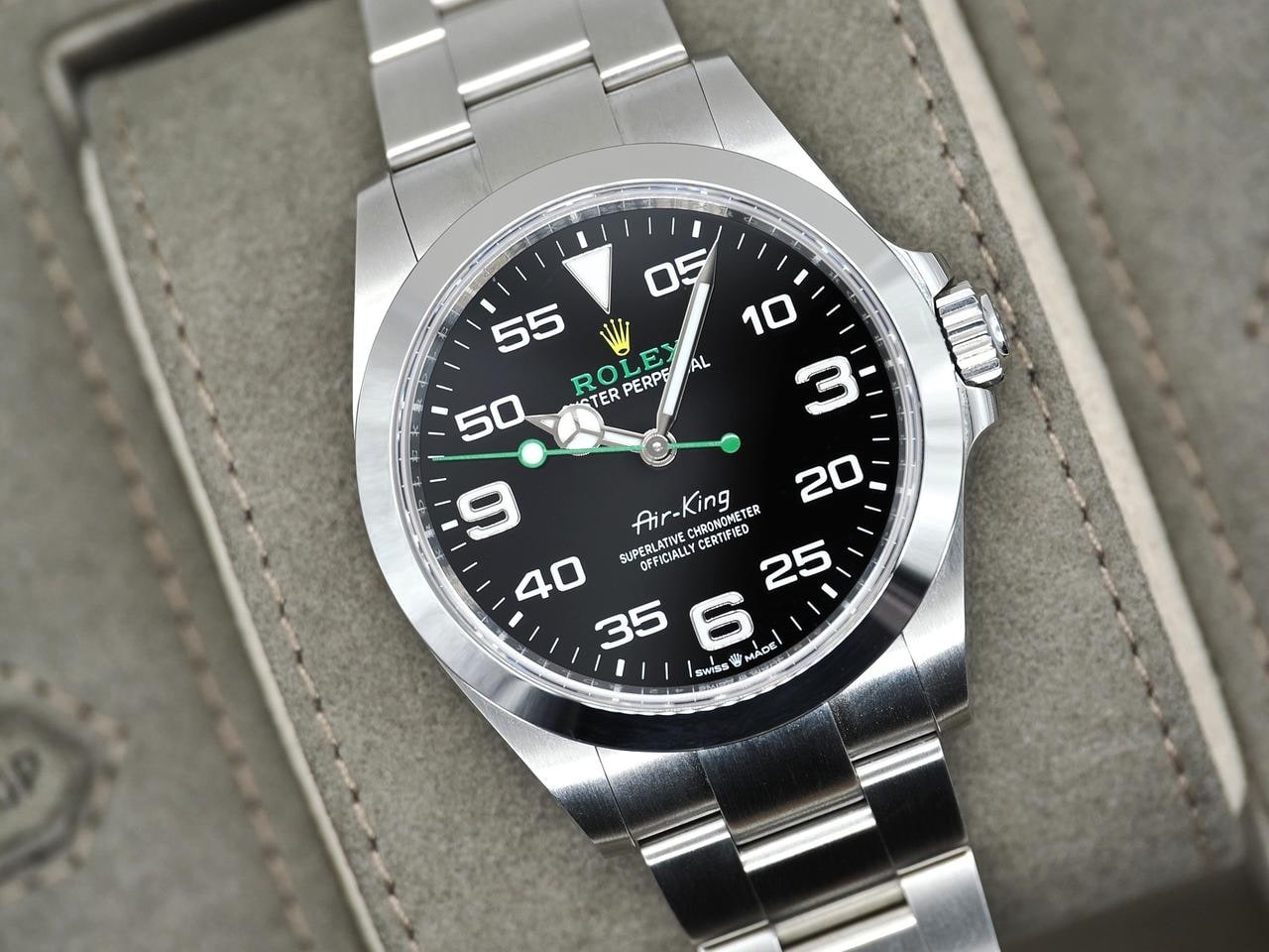 Rolex Air King Kompletní sada Prvotní kupní faktura 2022, 126900 — 1 z 12