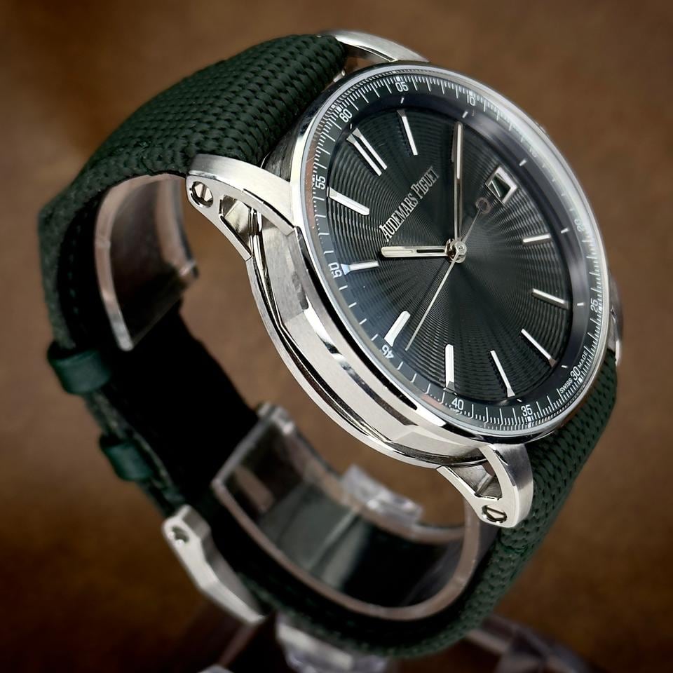 Audemars Piguet Code 11.59 Green Dial Steel Full Set 2024, 15210ST.OO.A056KB.01 — 2 of 11