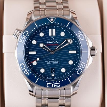 Omega Seamaster Diver 300M Blue Dial Bracelet Brand New 2026, 210.30.42.20.03.001 — 1 of 13