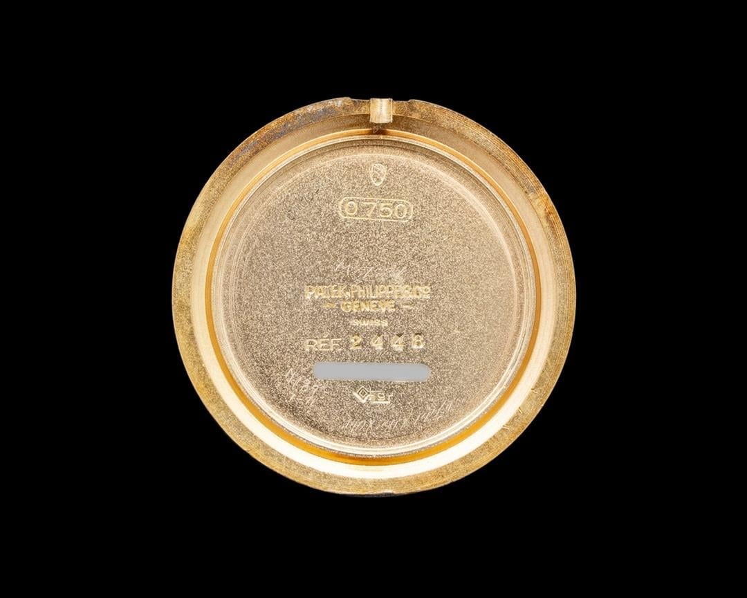 Patek Philippe Calatrava 18K Gelbgold Silbernes Zifferblatt, 2448 — 2 von 12
