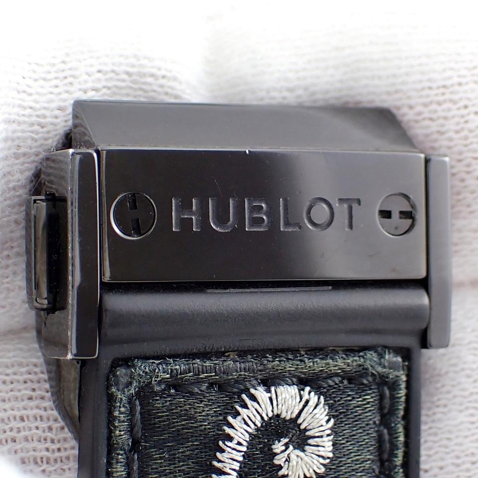 Hublot Big Bang Broderie Embroidery Ceramic Original Factory Diamond Black Skull Limited Edition, 343.CS.6570.NR.BSK16 — 2 z 9
