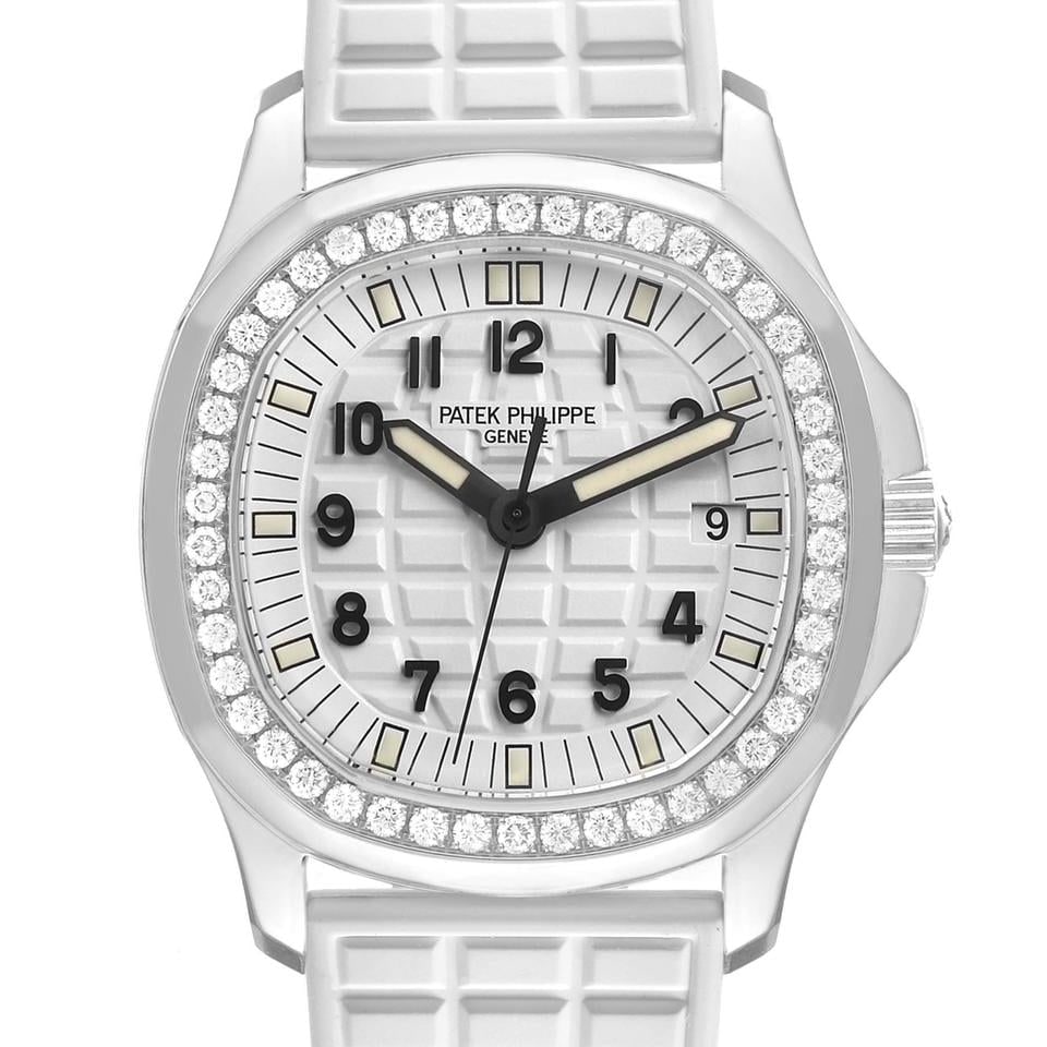 Patek Philippe Aquanaut Luce Stainless Steel White Dial Diamond Ladies Watch Box Papers, 5067A/011 — 1 of 12
