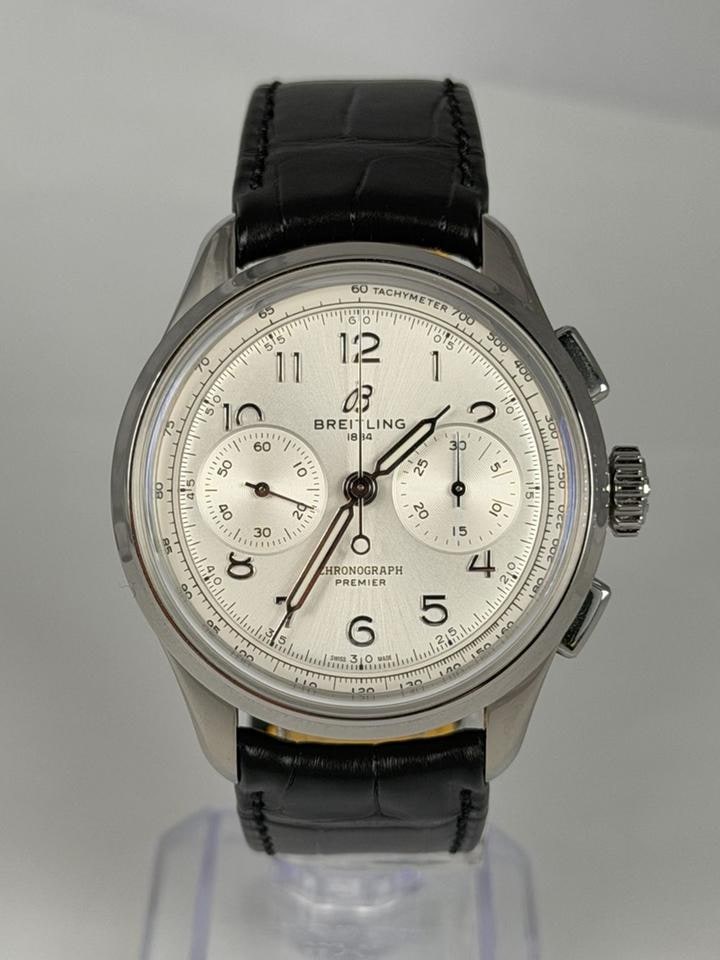 Breitling Top Time Premier B09 Chronograph 40 Neuwertiger Handaufzug-Chronograph, AB0930371G1P1 — 1 von 11