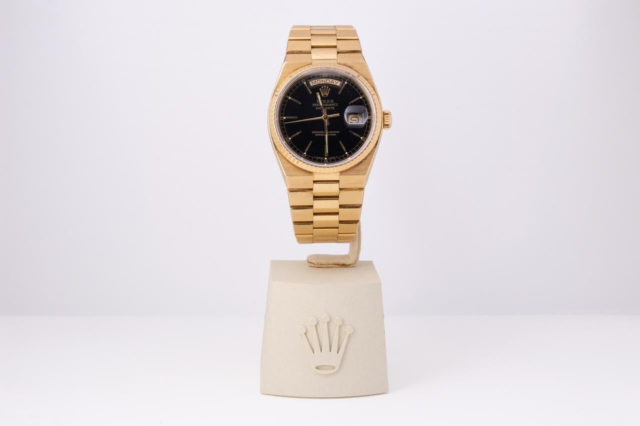 Rolex Day Date Oysterquartz černý ciferník, 19018 — 1 z 11