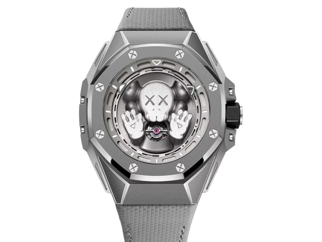 Audemars Piguet Royal Oak Concept Tourbillon Companion x Kaws Ungetragen Full Set, 26656TI.GG.D019VE.01 — 1 von 6