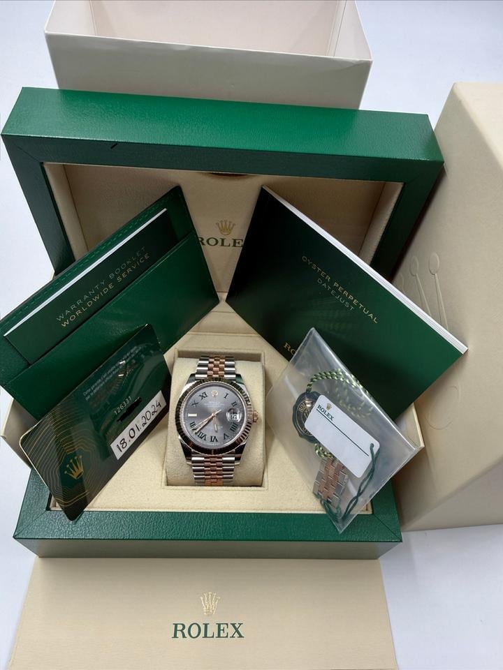 Rolex Datejust 41 Wimbledon leden 2024, 126331 — 2 z 6