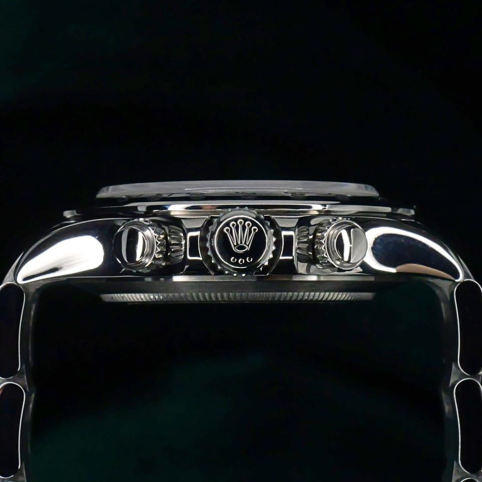 Rolex Cosmograph Daytona černý ciferník ocelový náramek Oyster mint kompletní sada, 116520 — 2 z 16