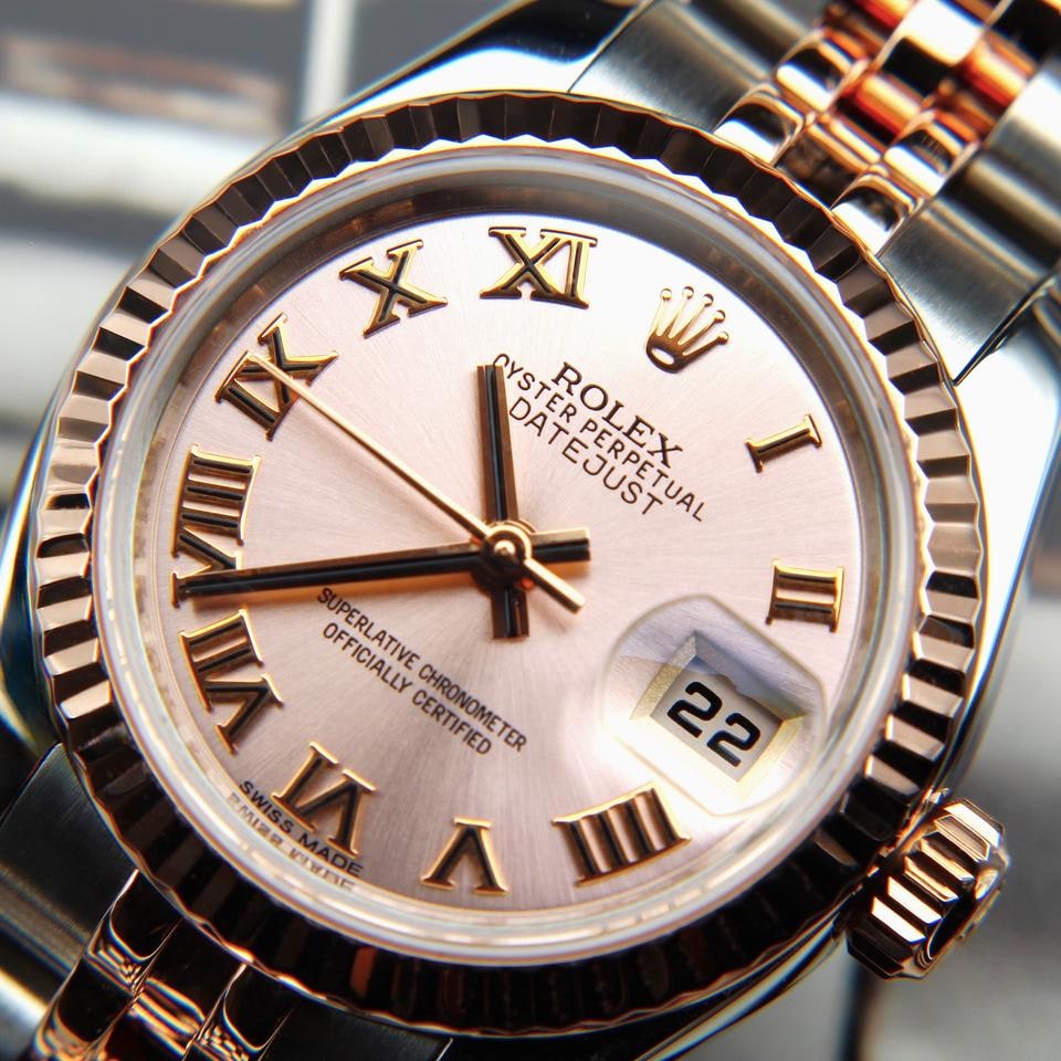 Rolex Lady Datejust mátově růžový římský ciferník Jubilee, 179171 — 1 z 13