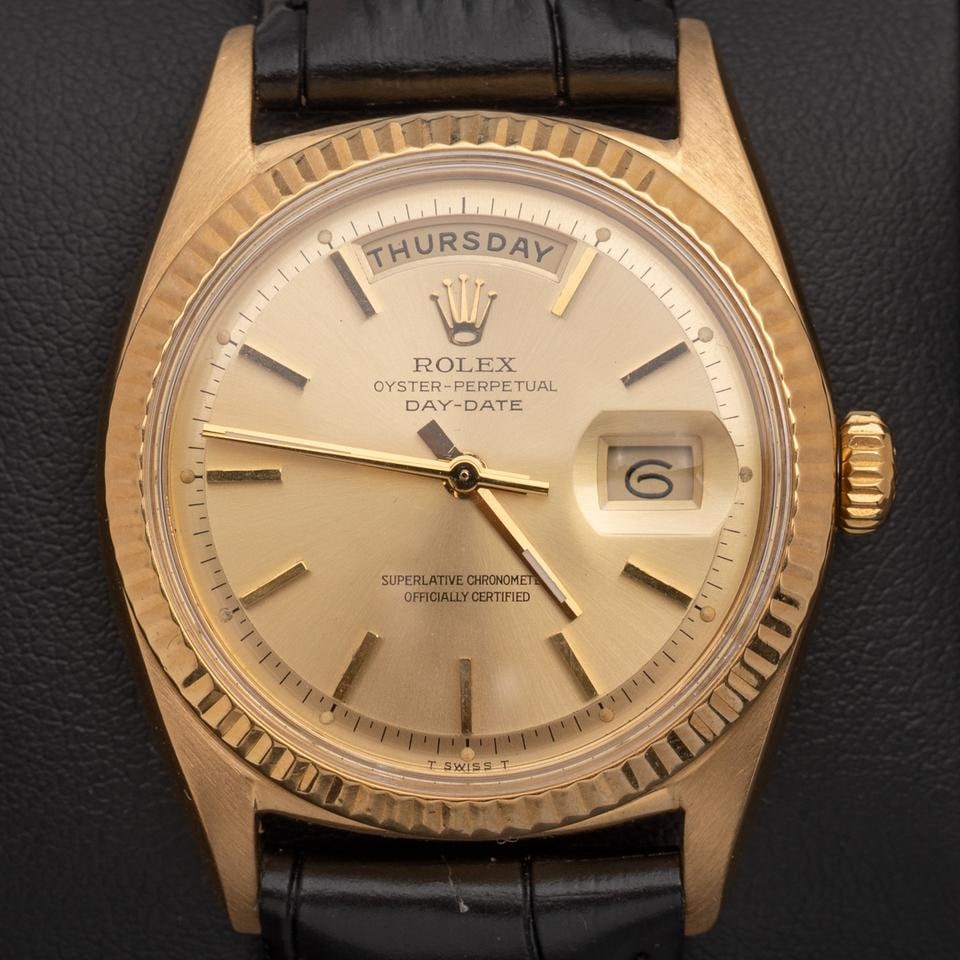 Rolex Day Date 36 kožený náramek Osvědčení o ocenění, 1803 — 1 z 8