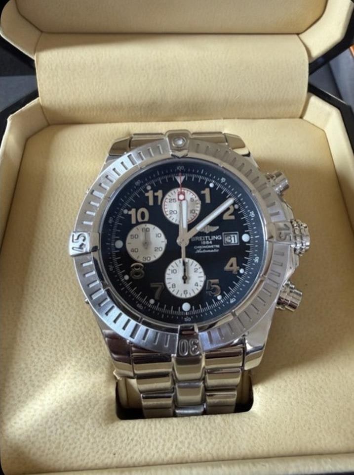 Breitling Super Avenger Originální majitel servisováno, A13370 — 1 z 11