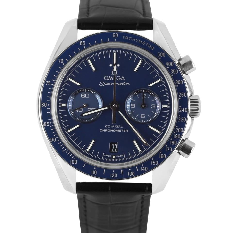 Omega Speedmaster Two Counters Titanium Blau 44,25 mm, 311.93.44.51.03.001 — 1 von 10