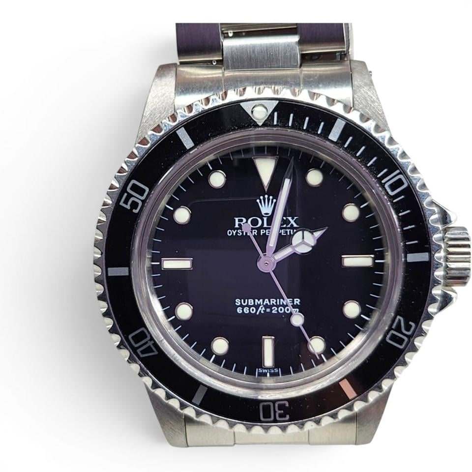 Rolex Submariner No Date 40mm nerezová ocel černý automatický R Series 1987, 5513 — 1 z 15