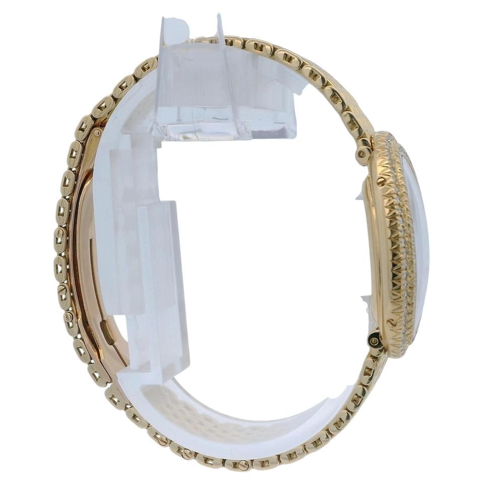 Cartier Baignoire 18K Yellow Gold Factory Diamond Grain de Riz Bracelet, 82091177 — 2 of 8