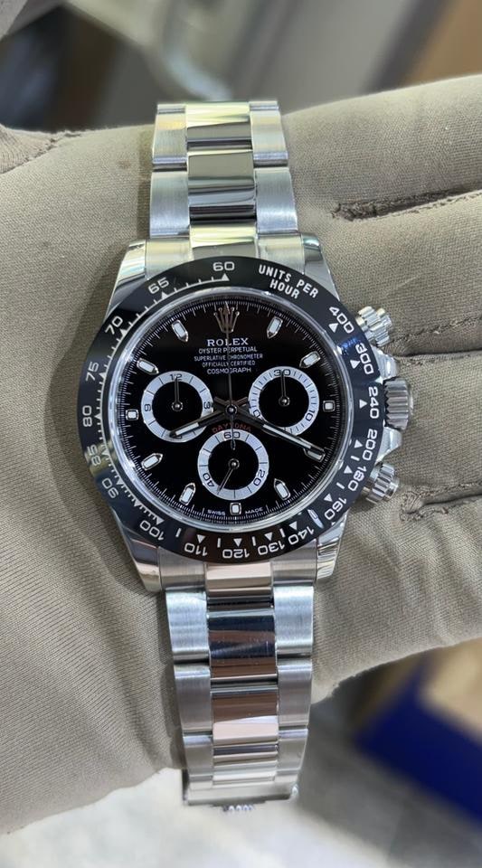 Rolex Daytona 40mm černý ciferník keramická luneta nerezová ocel, 116500LN — 1 z 10