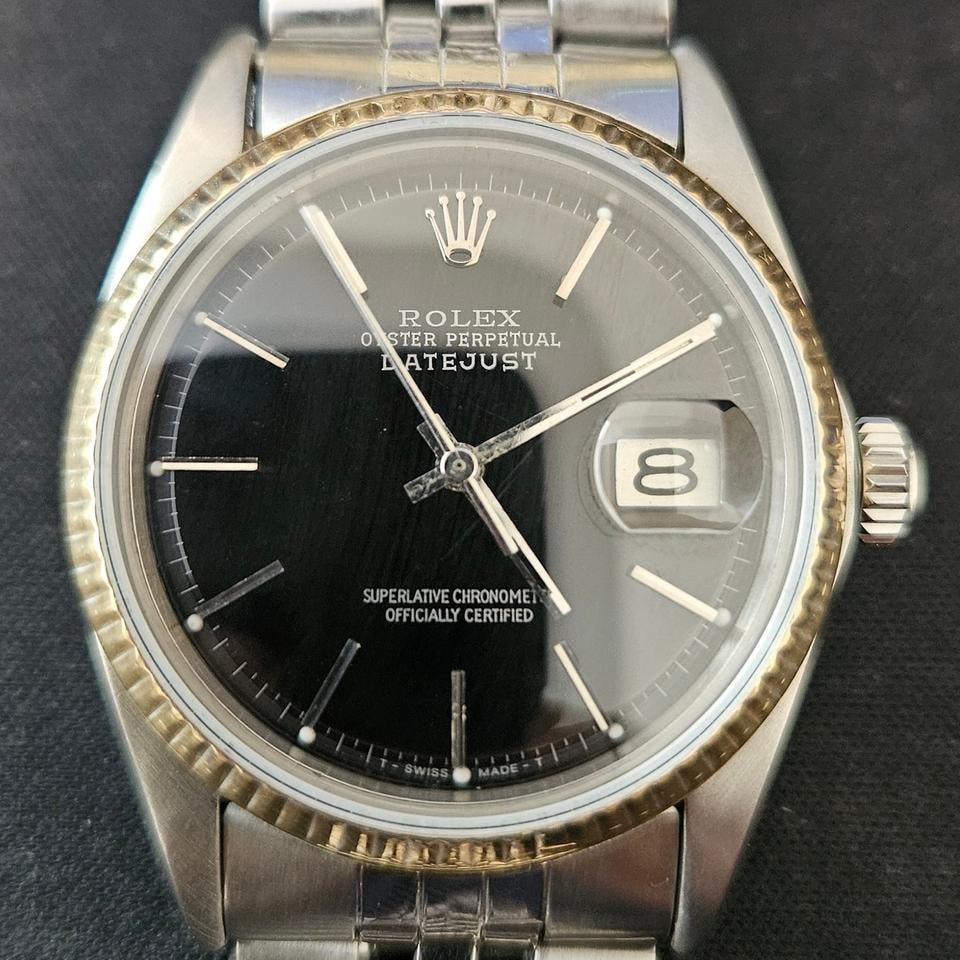 Rolex Datejust 36 Black Dial Jubilee, 1601 — 1 of 11