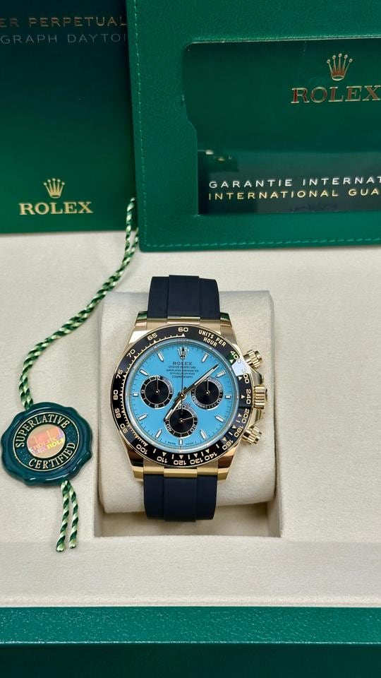 Rolex Daytona Turquoise Tiffany Dial 40mm 2026, 126518LN — 2 of 4