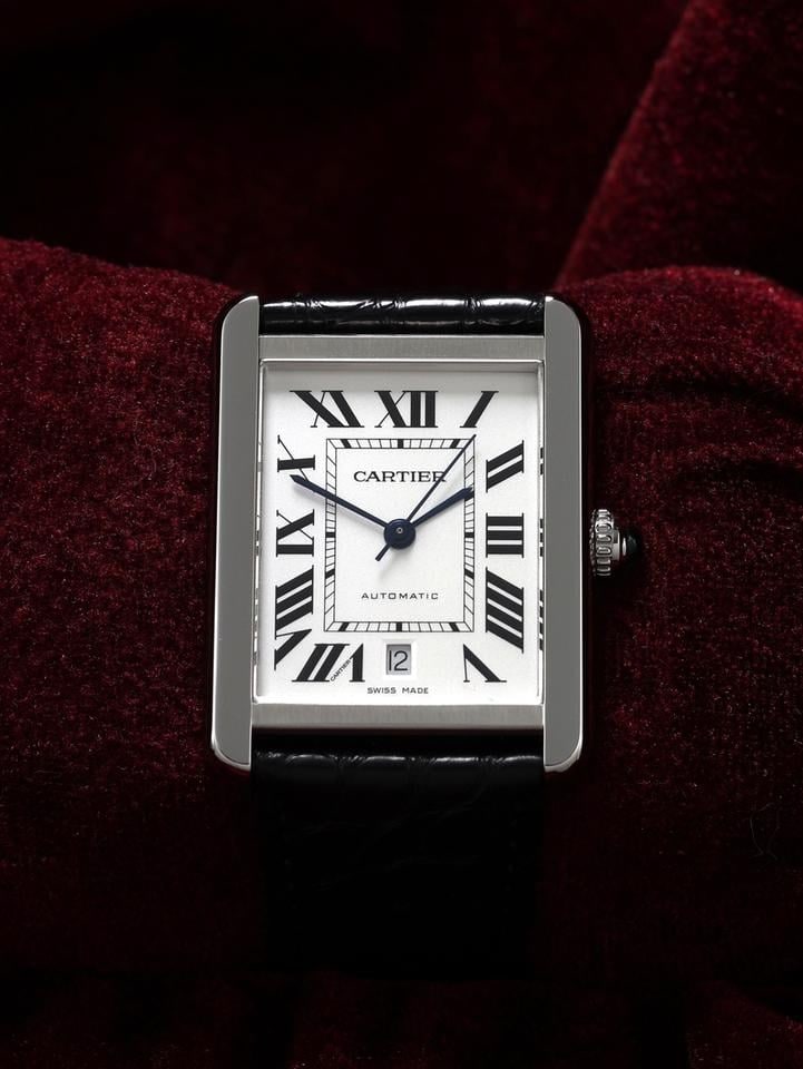 Cartier Tank Solo XL gebraucht mit Box und Papieren, W5200027 — 1 von 12