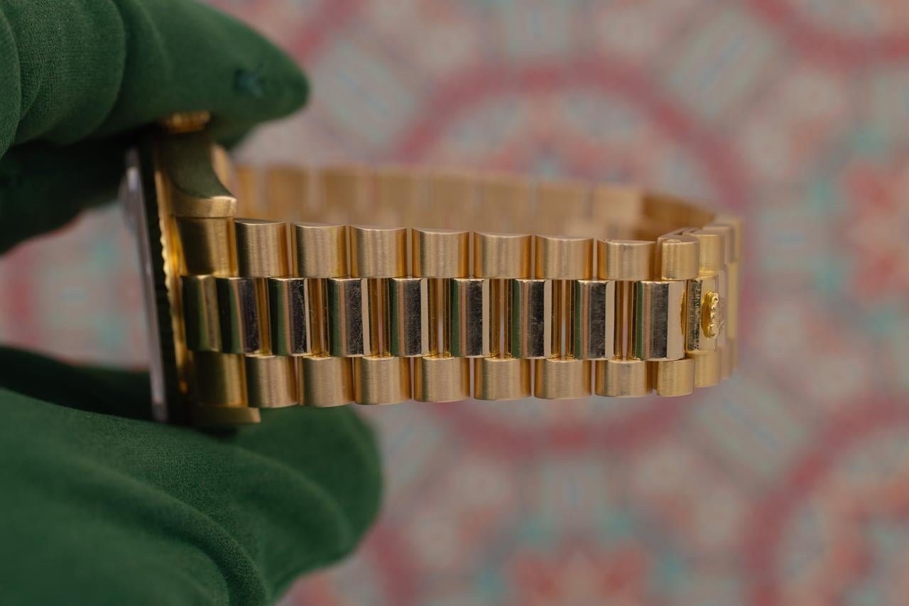 Rolex Day-Date 36 Black Roman Numeral Dial, 18238 — 2 of 12