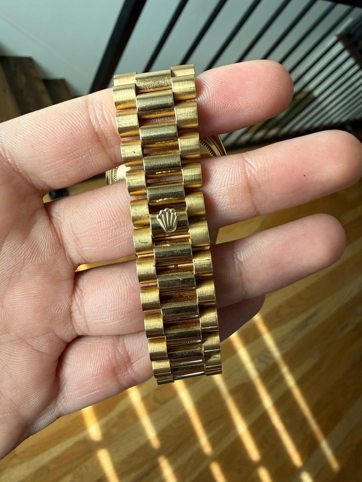 Rolex Day Date 36 mm ciferník Champagne, 18038 — 2 z 12