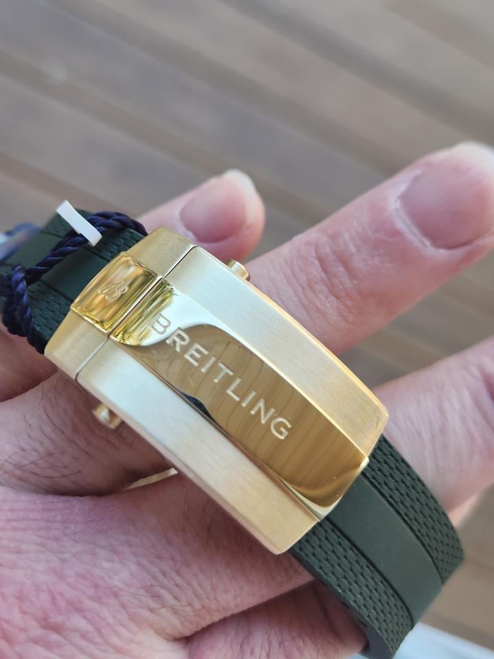 Breitling Superocean Automatic 42 Bronze Grün Brandneu Ungetragen Full Set Breitling Garantie 2026, N17375201L1S1 — 2 von 5