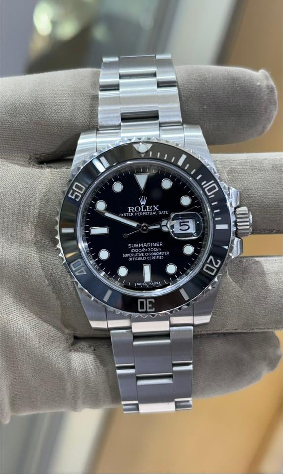 Rolex Submariner Date 40mm nerezová ocel černý ciferník krabice papíry, 116610LN — 2 z 10