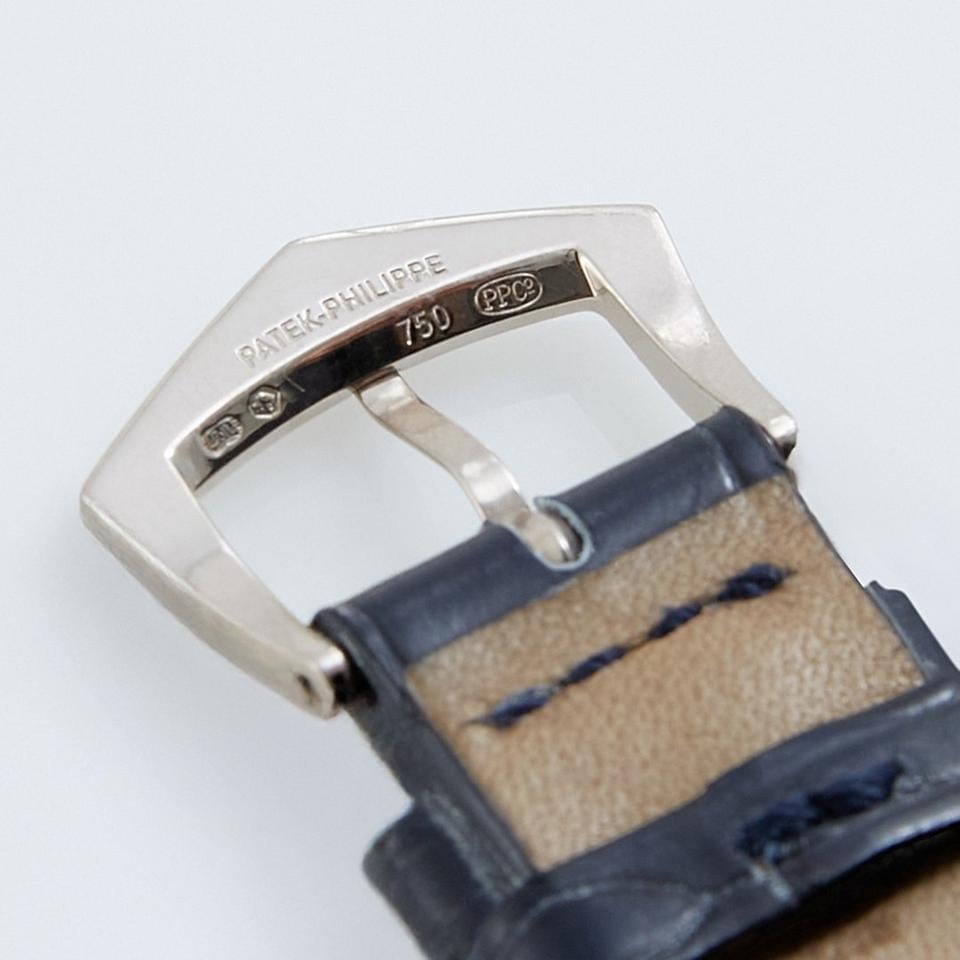 Patek Philippe Calatrava 18K White Gold Silvered Dial Two Zones, 5296 — 2 of 17