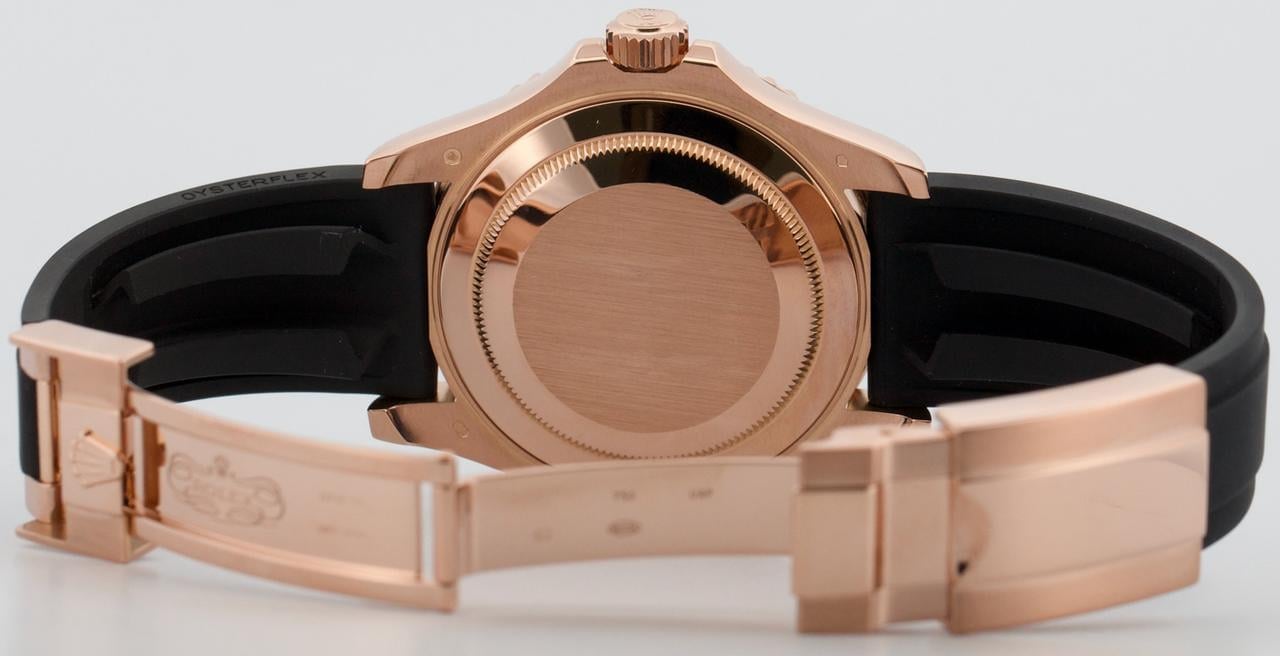 Rolex Yacht Master 40 černé 18K Everose Gold Oysterflex guma, 116655 — 2 z 8