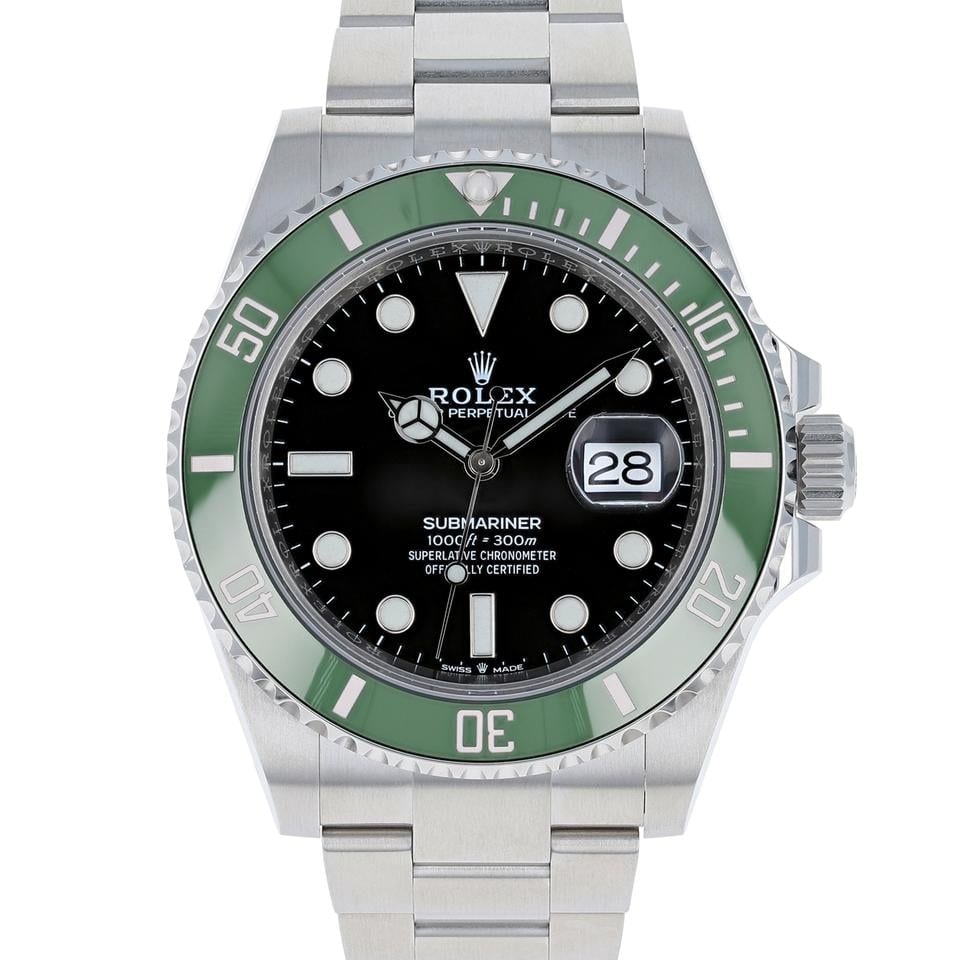 Rolex Submariner Date Starbucks Green MKII Stainless Steel 41mm Brand New June 2026, 126610LV — 1 of 12
