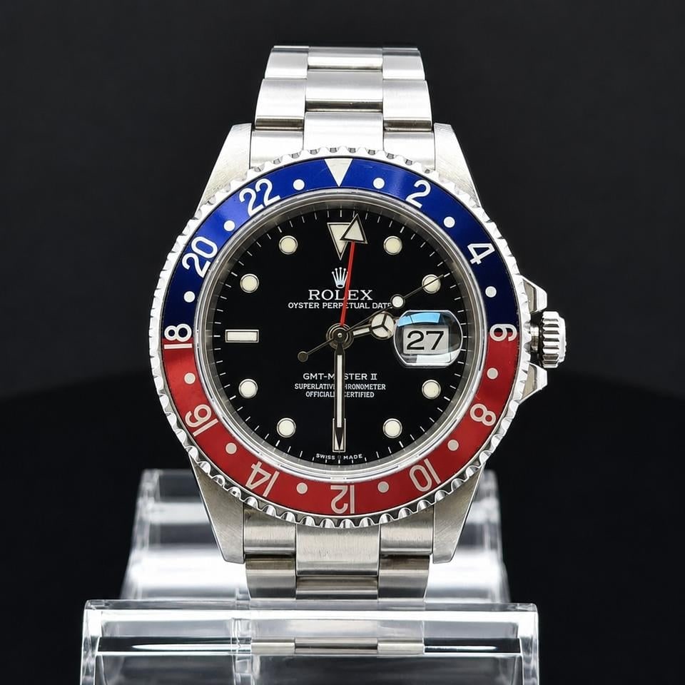 Rolex GMT Master II Pepsi luneta, 16710 — 1 z 6